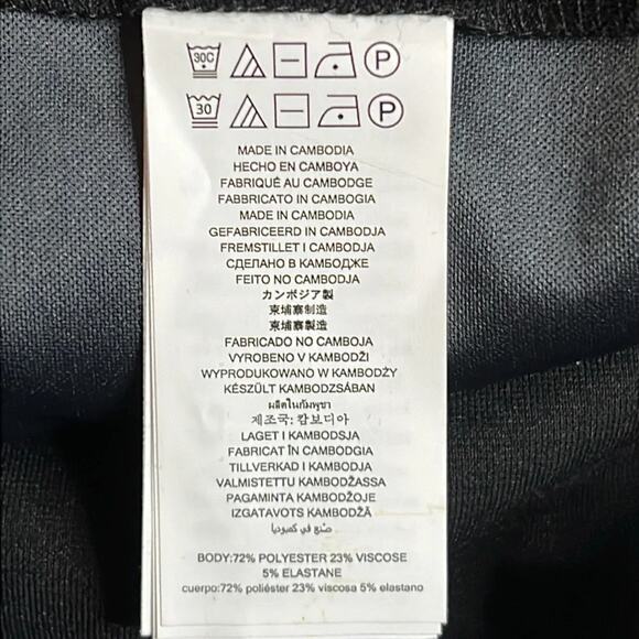 NWT MICHAEL Michael Kors Zip Front Leggings / Pants – Petite Large (Black) - Picture 7 of 8